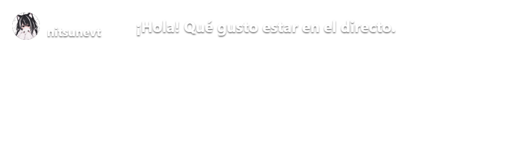 Overlay real de chat de NitsuVoice